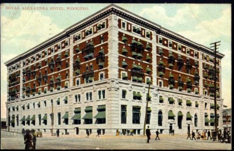 canada, WINNIPEG, Manitoba, Royal Alexandra Hotel (1908)