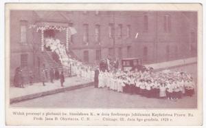 Chicago IL 1920 Postcard of Church Faculty