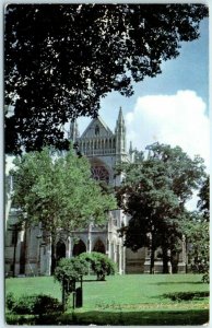 Postcard - The Washington Cathedral, Massachusetts and Wisconsin Avenues