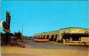 Idaho Falls, ID Idaho  RIVER VIEW MOTEL~Al Bendz  ROADSIDE  ca1960's Postcard