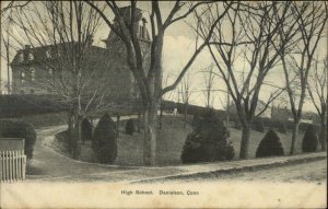 Danielson CT High School c1905 Postcard