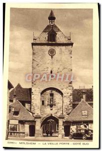 Old Postcard Molsheim La Vieille Porte Cote Sud