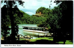 M-49661 Wailua River Boat Kauai Hawaii