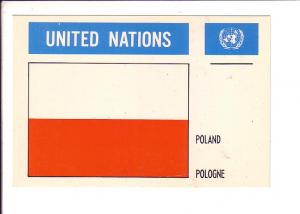 Poland, Flag, United Nations