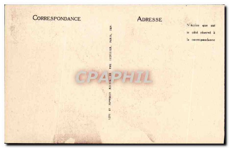 Old Postcard Ploumanach The Bottle