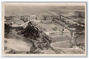 c1920's Arial View Of Nela Park Industrial East Cleveland OH RPPC Photo Postcard 