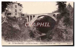 La Bourboule Old Postcard The Bridge Charlet