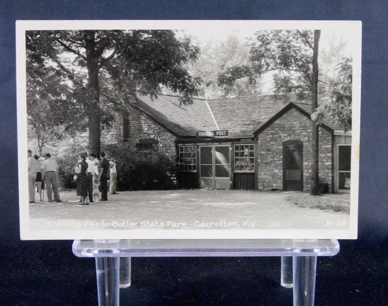 Carrollton, KY - RPPC - Trading Post at Butler State Park