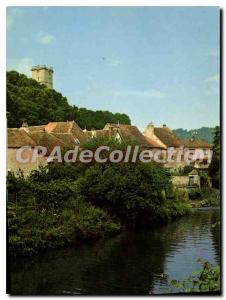 Postcard Modern MONTBARD old house Dungeon