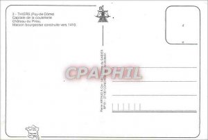 Modern Postcard Thiers Puy de Dome Capital Cutlery Chateau de Pirou