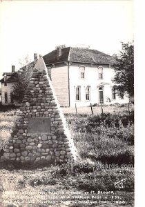 Marker Erected 1914, Entrance of Ft Bridger - Fort Bridger, Wyoming