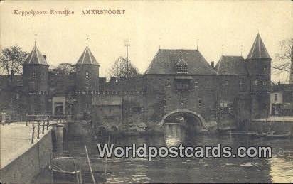 Koppelpoort Eemzijde Amersfoort Netherlands Writing on back 