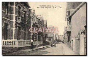 Postcard From Old English Street Wimereux