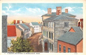 A Quiant Old Street Marblehead, Massachusetts MA