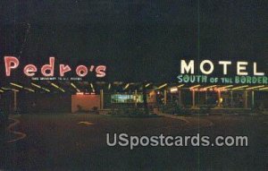 Pedro's Motel - South of the Border, South Carolina SC Postcard