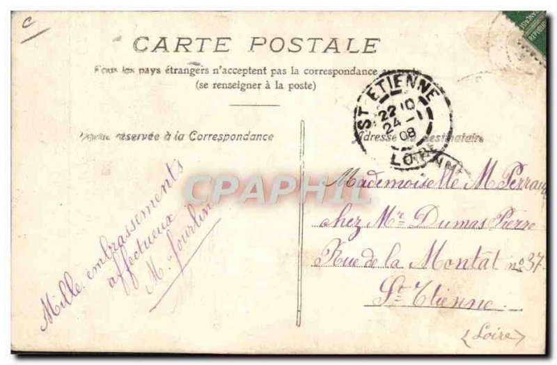 Old Postcard Folklore L & # 39attelage Horse