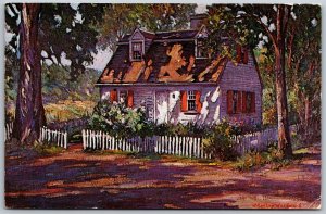 Vtg Rockport Massachusetts MA Poole Homestead Mt Pleasant Street Postcard