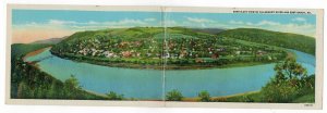 United States 1935 Unused Postcard Pennsylvania East Brady Allegheny River