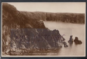 Channel Islands Postcard - Dog and Lion Rock From Saints Bay, Guernsey RS17578