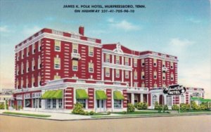 Tennessee Murfreesboro James K POlk Hotel