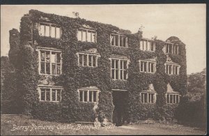 Devon Postcard - Berry Pomeroy Castle, Banquet Hall     RS4919