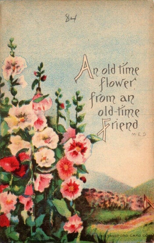 Vintage Early 1900's Sandford Card Co Quotation Postcard UNPOSTED