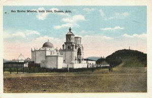 USA San Xavier Mission Tucson Arizona Vintage Postcard 04.18