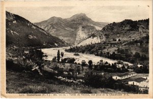 CPA Castellane Vallee du Verdon, vue prise de la Chaudanne (922042)