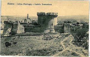 VINTAGE POSTCARD: MATERA city -