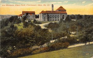 Cincinnati Ohio c1910 Postcard Art Museum Eden Park