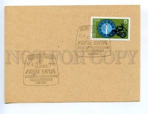 289972 EAST GERMANY 1972 Neubrandenburg Freie erde press postal card