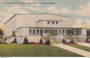 SAVANNAH, Georgia , 30-40s; One of the Theatres, Camp Stewart