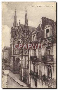 Old Postcard Vannes La Cathedrale