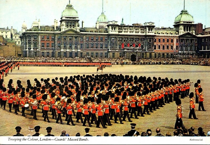 England London Trooping The Colour Guards' Massed Bands