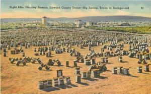 Agriculture Farming 1940s Ginning Season Howard County Texas Tichnor 5825