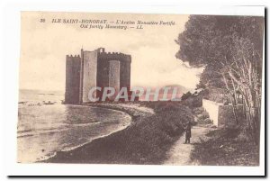 Ile Saint Honorat Old Postcard L & # 39ancien monastery fortigie