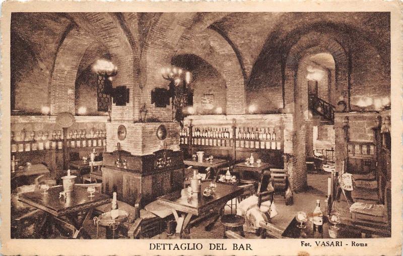 B74882 dettaglio del bar roma ulpia ristorante taberna al fori imperiali  italy