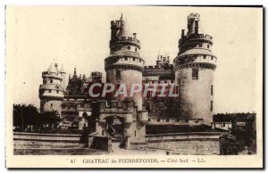 Old Postcard Chateau Pierrefonds