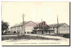 Old Postcard Camp Coetquidan View d & # 39ensemble new buildings Militaria