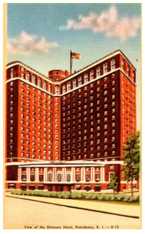 Rhode Island Providence Biltmore Hotel