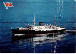 Norway Postcard 1976/ Coastal Liner M/S Nordstjernen / With Stamp / Ship