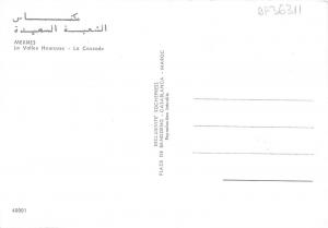 BF36311 meknes la vallee heureuse la cascade morocco   front/back scan