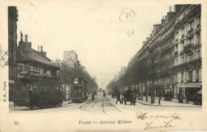 CPA Paris 16e (Dep.75) Avenue Kléber (52103)