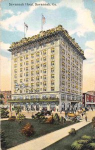 Savannah Hotel Savannah Georgia 1916 postcard
