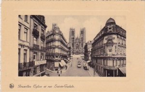 Belgium Brussells Elise Et Rue Sainte Gudule