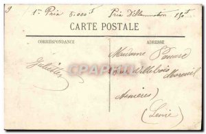 Postcard Old Nice Carnival 1908 Short Circuit