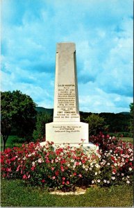 Vermont The Pittsford Memorial Monument Between Pittsford and Brandon