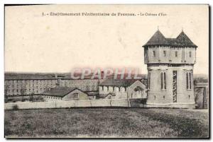 Postcard Old Penitentiary Establishment of Fresnes Chateau d & # 39eau