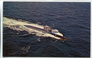 USS George Washington US Navy Submarine postcard