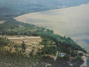 Aerial View of Phuket Island Resort Rasda Road Phuket Vintage Postcard Thailand